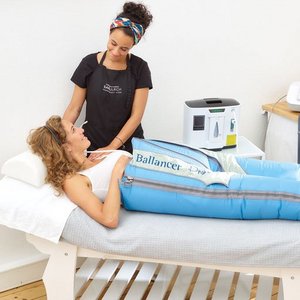 Die Ballancer-Anwendung fördert die Durchblutung